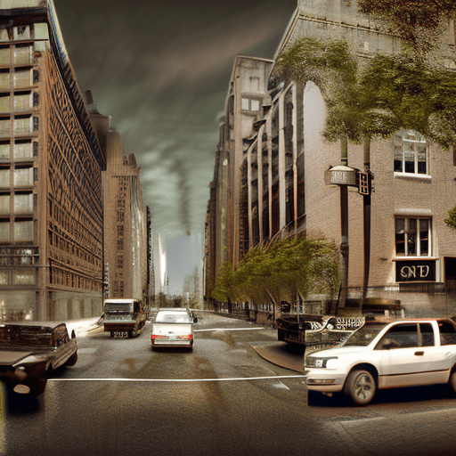 New york city 100 years after the fall of man, unihabited, post apocalypse, photo realistic --style raw --stylize 750