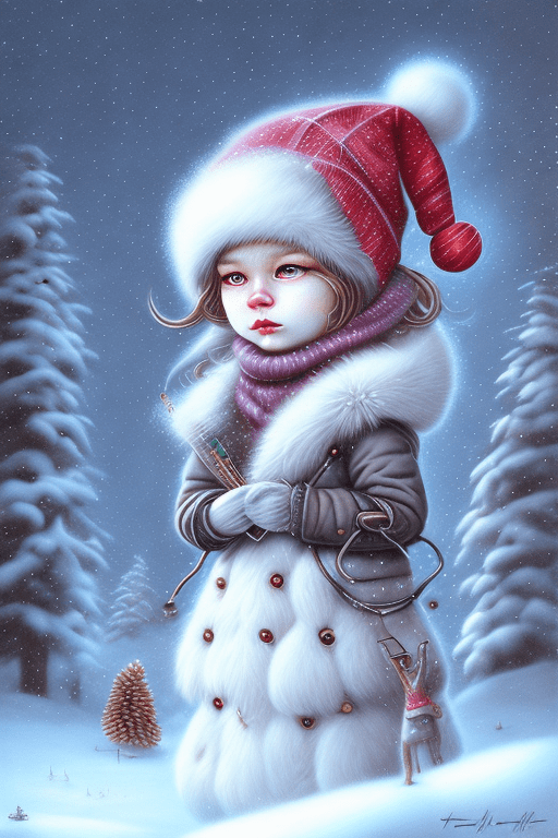 The personification of wintertime